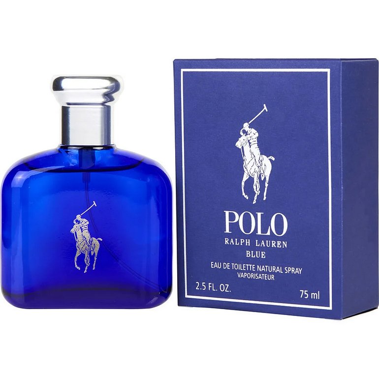 Polo Blue Cologne For Men Eau De Toilette Spray 2.5 oz - BELLEZA'S - Polo Blue Cologne For Men Eau De Toilette Spray 2.5 oz - Perfume Para Hombre - 122857