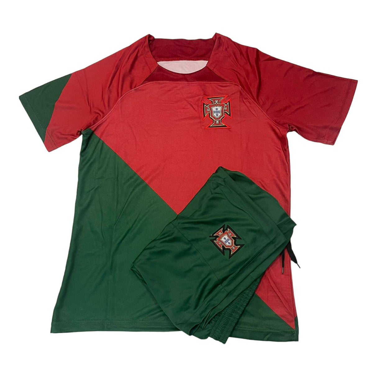 PORTUGAL Sports Jersey T-Shirts & Shorts *RED-0105* - BELLEZA'S - PORTUGAL Sports Jersey T-Shirts & Shorts *RED-0105* - JERSEY - 0105