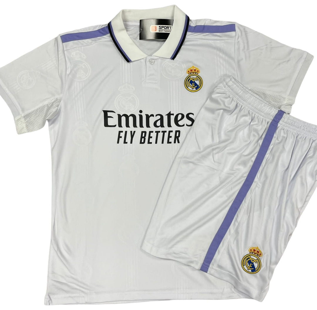 REAL MADRID Sports Jersey T-Shirts & Shorts - BELLEZA'S - REAL MADRID Sports Jersey T-Shirts & Shorts - BELLEZA'S - Jersey - 000056