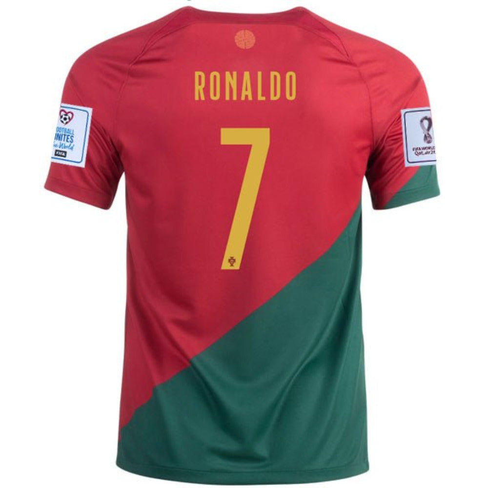 RONALDO #7 PORTUGAL Authentic Sports Kid's Jersey T-Shirts & Shorts 00133 -  BELLEZA'S