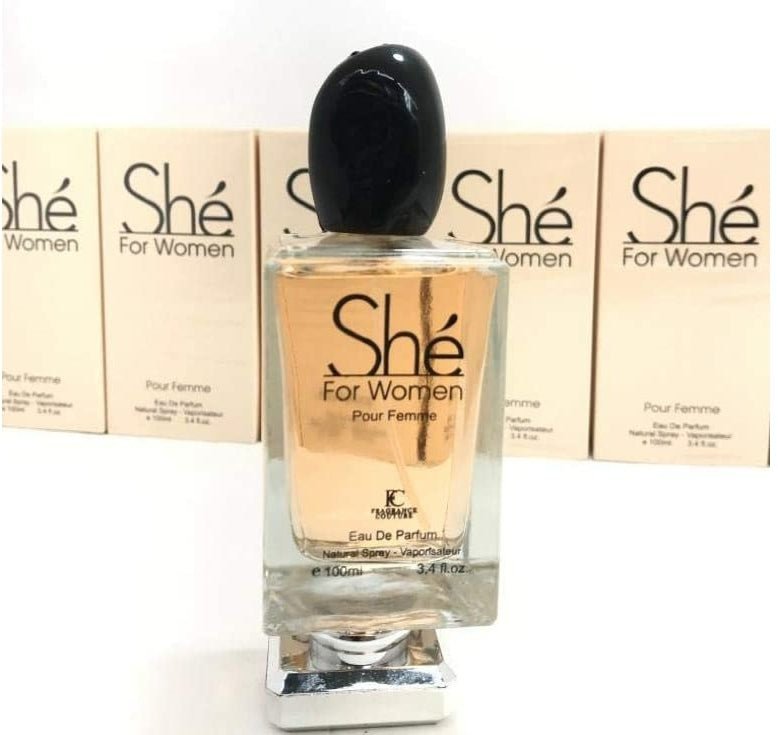 She for Women Perfume de 3.4 fl oz - BELLEZA'S - She for Women Perfume de 3.4 fl oz - BELLEZA'S - 8966