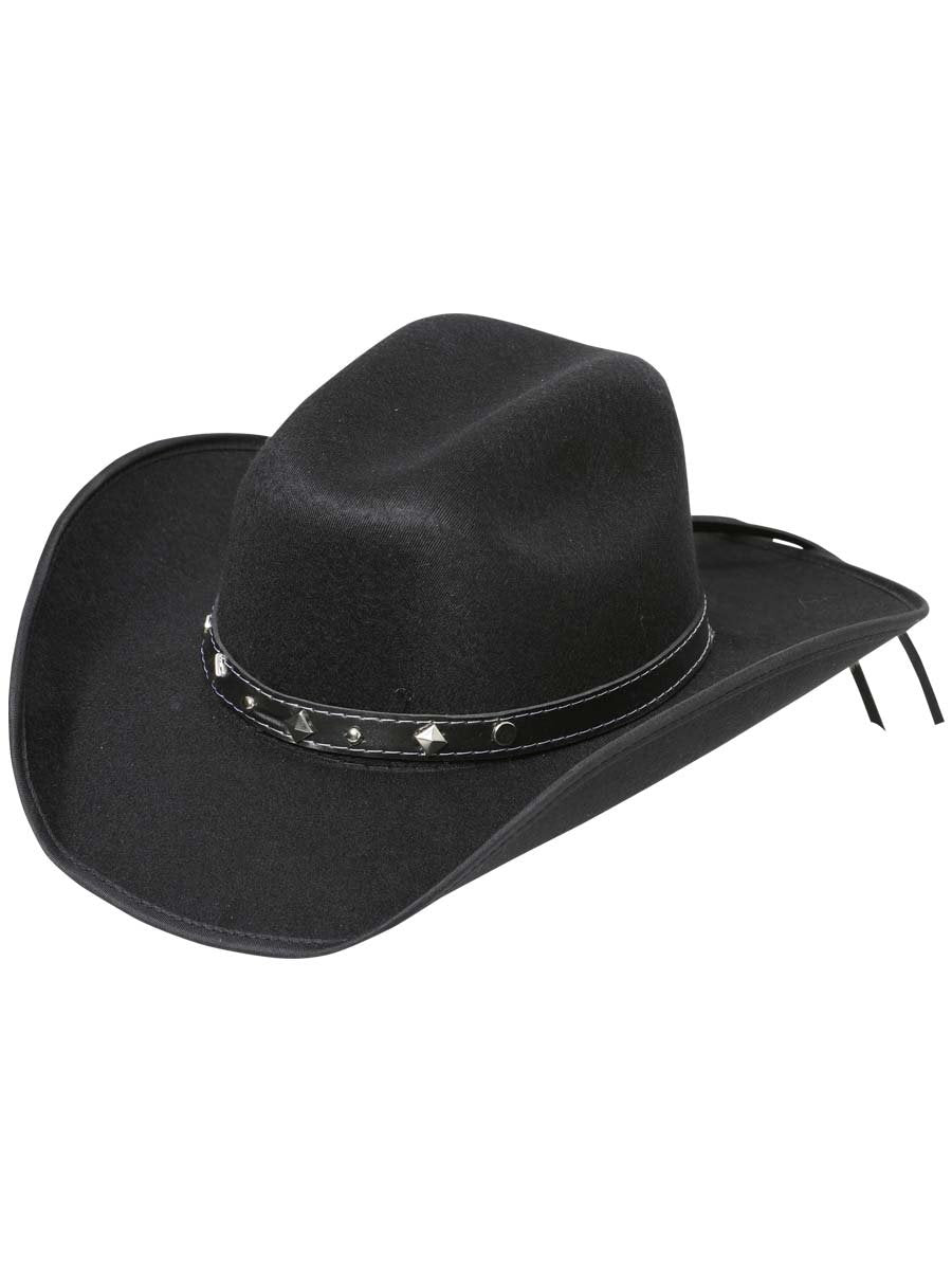 Sombrero Vaquero de Tela para Niño 'El General' *NEGRO-122700* - BELLEZA'S - Sombrero Vaquero de Tela para Niño 'El General' *NEGRO-122700* - BELLEZA'S - 122700