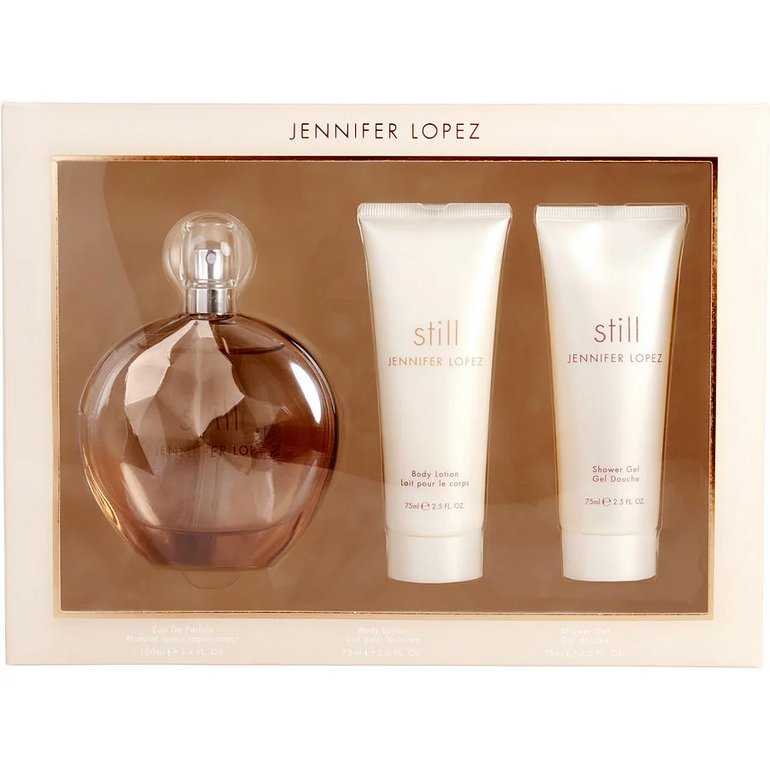 Still Jennifer Lopez For women Eau De Parfum Spray 3.4 oz & Body Lotion 2.5 oz & Shower Gel 2.5 oz - BELLEZA'S - Still Jennifer Lopez For women Eau De Parfum Spray 3.4 oz & Body Lotion 2.5 oz & Shower Gel 2.5 oz - Perfume Para Mujer - 142143