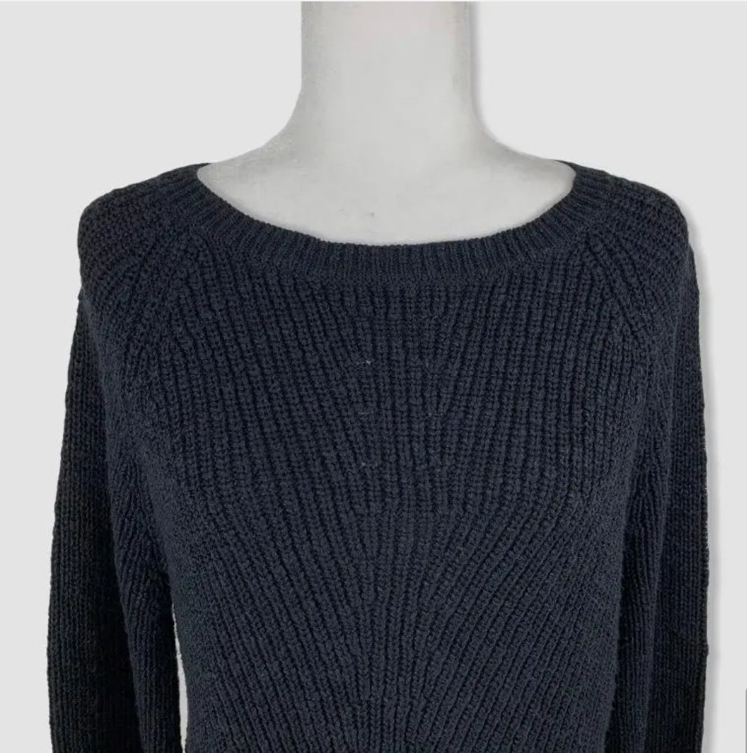 Style & Co Cotton Bell-Sleeve Top Black Size XL Women Sweaters - BELLEZA'S - Style & Co Cotton Bell-Sleeve Top Black Size XL Women Sweaters - BELLEZA'S - Sweater -