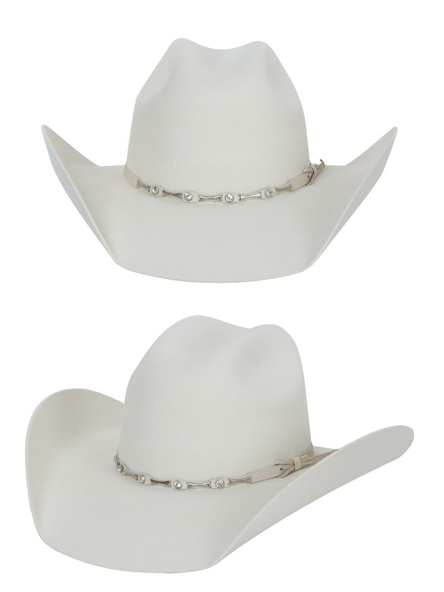 Texana El General para Hombre 50X Lana Horma: Toro *BLANCO-23076* - BELLEZA'S - Texana El General para Hombre 50X Lana Horma: Toro *BLANCO-23076* - BELLEZA'S - Texana - 23076