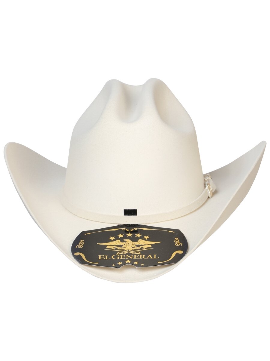 Texana El General para Hombre 50X Lana Julion *BLANCO-121934* - BELLEZA'S - Texana El General para Hombre 50X Lana Julion *BLANCO-121934* - BELLEZA'S - Texana - 121934