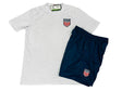 USA Men's Sports Jersey T-Shirts & Shorts WHITE-0067 - BELLEZA'S - USA Sports Jersey T-Shirts & Shorts WHITE-0067 - BELLEZA'S - JERSEY - 0067