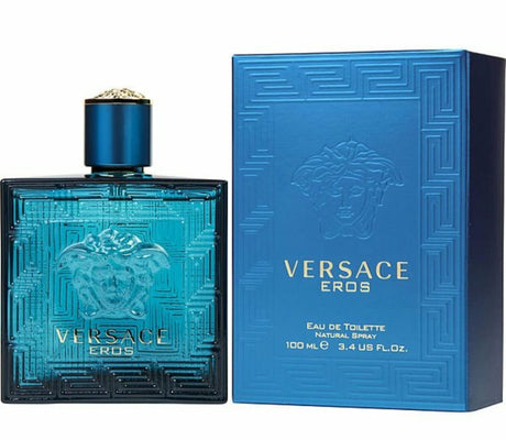 Versace Eros For Men Eau De Toilette Spray 3.4 oz - BELLEZA'S - Versace Eros For Men Eau De Toilette Spray 3.4 oz - BELLEZA'S - 232011