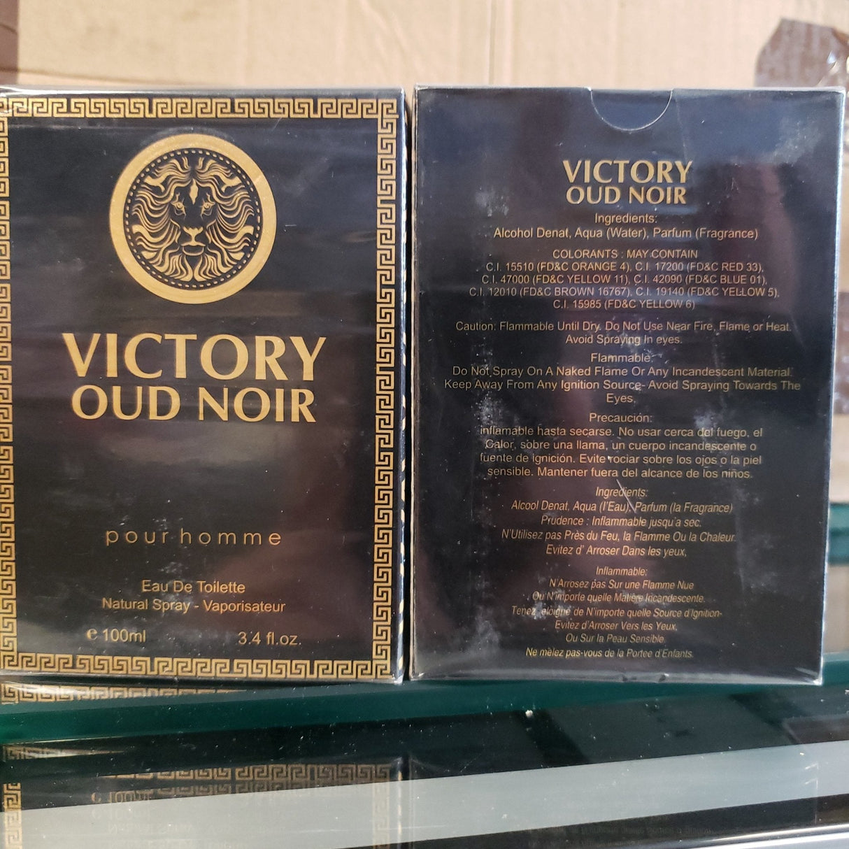 Victory Oud Noir For Men 3.4 oz - BELLEZA'S - Victory Oud Noir For Men 3.4 oz - BELLEZA'S - 9260