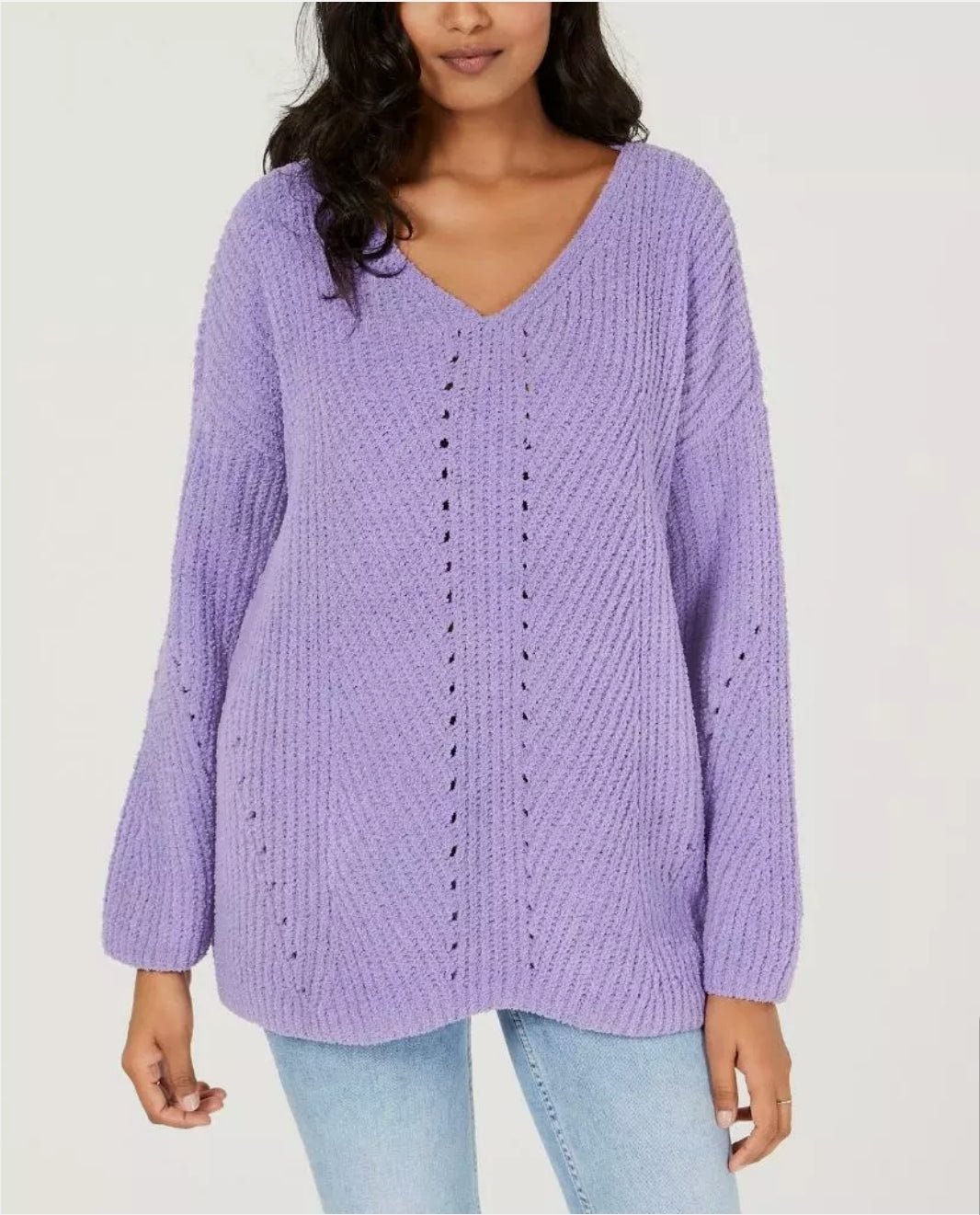 Women's Sweaters Cozy Chenille V-Neck - BELLEZA'S - Women's Sweaters Cozy Chenille V-Neck - BELLEZA'S - Sweater -