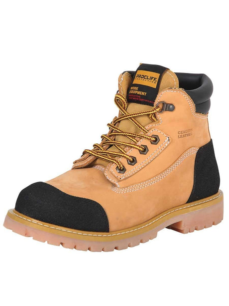 Zapatos de Trabajo Con Puntera de Acero Piel Nobuck 'Procliff Protection' *MIEL-35218* - BELLEZA'S - Zapatos de Trabajo Con Puntera de Acero Piel Nobuck 'Procliff Protection' *MIEL-35218* - BELLEZA'S - Zapatos - 35218