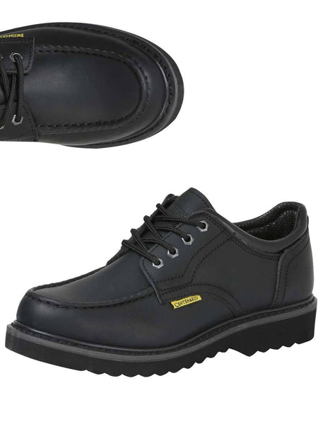 Zapatos de Trabajo sin Puntera de Acero, Piel Genuina para Hombre 'Centenario' ID: 41125 NEGRO - BELLEZA'S - Zapatos de Trabajo sin Puntera de Acero, Piel Genuina para Hombre 'Centenario' ID: 41125 NEGRO - BELLEZA'S - Shoes - 41125