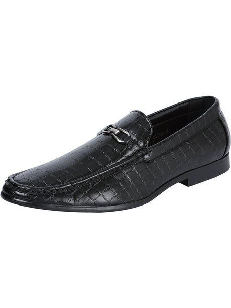 Zapatos Mocasines Sinteticos de PU para Hombre 'El General' BLACK-41280 - BELLEZA'S - Zapatos Mocasines Sinteticos de PU para Hombre 'El General' BLACK-41280 - BELLEZA'S - Zapatos - 41280